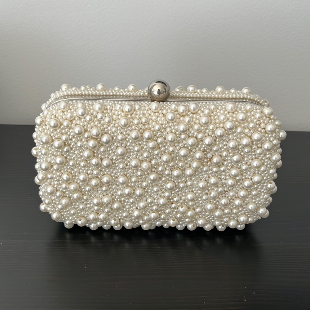 Ivory Pearl Clutch